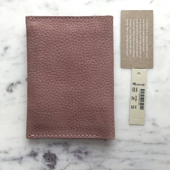 Madewell Accessories Madewell Passport Case In Nubuck Leather